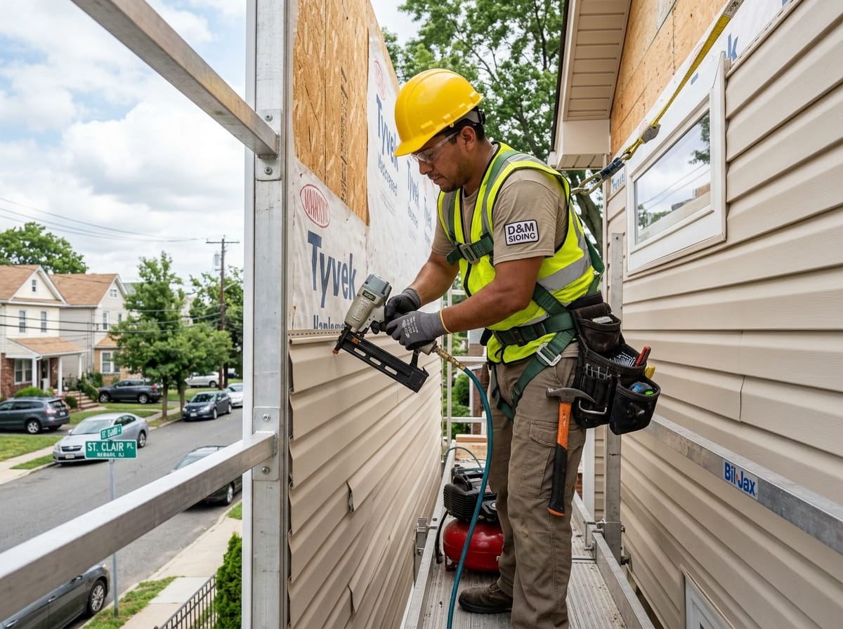 Professional photograph siding installation by Premium Siding Newark